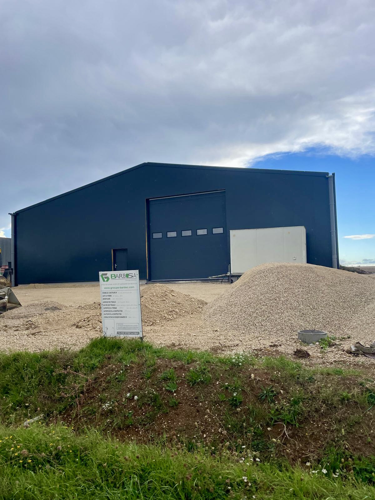 Porte empilable grande dimension chantier neuf en Seine-et-Marne (77)
